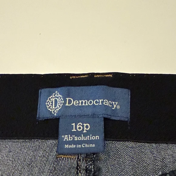 Democracy Dark Blue Flare Jeans - Picture 3 of 4